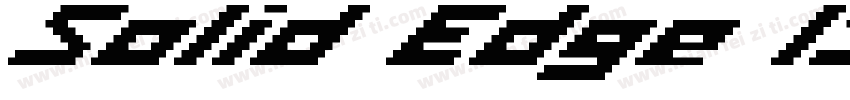 Solid Edge ISO CE字体转换